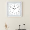 Wall Clock - Simple Clock  -347-White - Image 2