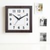 Wall Clock - Simple Clock  - 5047 - Oak wood - Image 2