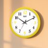 Wall Clock - Simple Clock  - 5057 - Yellow - Image 2
