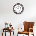 Wall Clock - Vintage  Clock  -7097 Oak wood