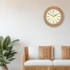 Wall Clock - Vintage  Clock  -8087 Ivory