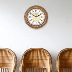 Wall Clock - Vintage  Clock  -8087 Maple wood