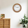 Wall Clock - Vintage  Clock  -8087 White