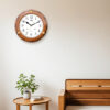 Wall Clock - Vintage  Clock  -9047 Maple Wood
