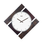 Wall Clock - Wooden  Clock  -8357  White