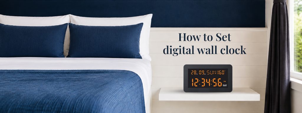How to Set Digital Wall Clock Easily at Home