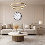 Wall Clock - Designer Clock  -1507 - GREEN GOLD