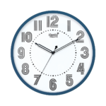 Wall Clock - Designer Clock  -1507 - INDIGO BLUE