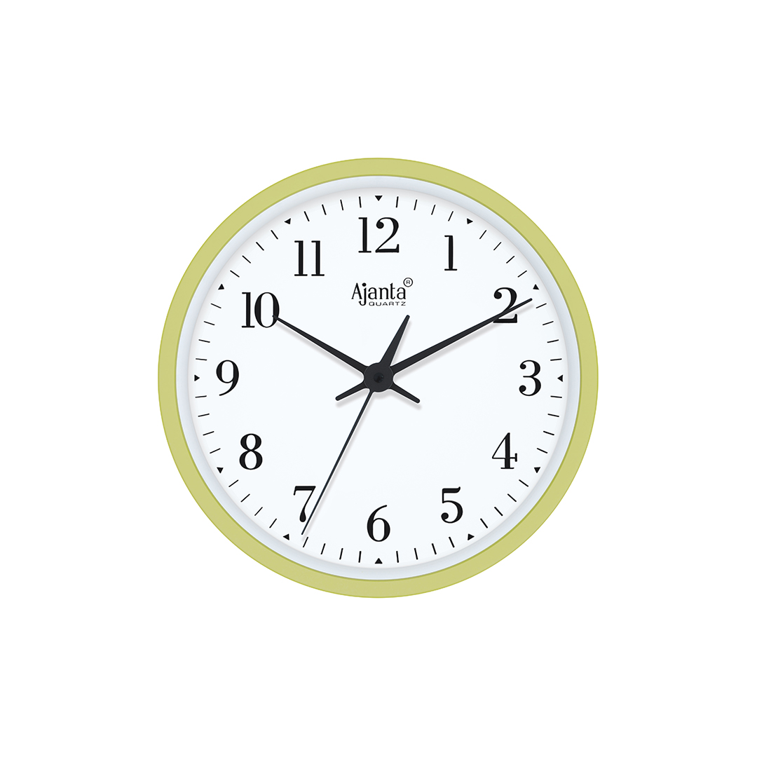 4137-FRONT-MING-GREEN-_MGL9633-27-05-2026-qqq-3.jpg Wall Clock - Designer Clock -4137 - MING GREEN - Image 1