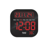 Digital Calendar Wall Clock – DC-217 - RED - Image 3
