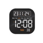 Digital Calendar Wall Clock – DC-217 MC - WHITE - Image 3