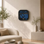 Digital Calendar Wall Clock – DC-217 MC - BLUE