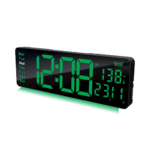 Digital Calendar Wall Clock – DC-187 MC - GREEN - Image 4