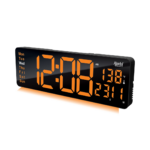 Digital Calendar Wall Clock – DC-187 MC - ORANGE - Image 4