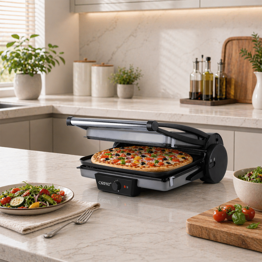 Express Sandwich Pizza Grill Oven - ESPGO - Black - Orpat Group