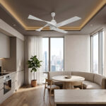 Luxury BLDC Seastorm Ceiling Fan With Remote (Himalayan White) - Image 2