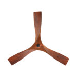 Luxury BLDC Ester Plus Ceiling Fan With Remote (Wenge Teak Wood) - Image 5