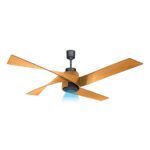 Luxury BLDC Seastorm Plus Ceiling Fan With Remote (Birch Wood)