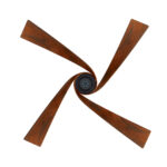 Luxury BLDC Seastorm Plus Ceiling Fan With Remote (Wenge Teak Wood) - Image 5