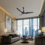 Luxury BLDC Ceiling Fan With Remote (Charcoal Grey) - Image 4