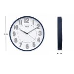 Wall Clock - Designer Clock  -1507 - INDIGO BLUE - Image 4