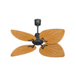 Luxury BLDC Green Leaf Plus Ceiling Fan With Remote (Birch Wood)