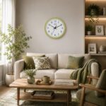 Wall Clock – Designer Clock -4137 – MING GREEN