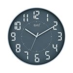 Wall Clock - Designer Clock  -1517 - GRAPHITE GREY - Image 3