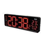 Digital Calendar Wall Clock – DC-177 MC - RED - Image 6