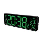 Digital Calendar Wall Clock – DC-177 MC - GREEN - Image 5