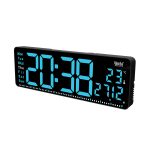 Digital Calendar Wall Clock – DC-177 MC - BLUE - Image 5