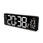Digital Calendar Wall Clock – DC-177 MC - WHITE - Image 7
